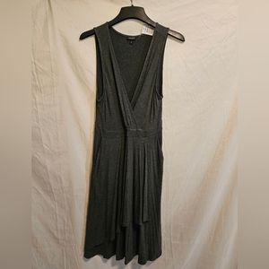 Torrid NWT Gray Jersey Hi/Low Dress Size 0 is equal to size 12 or large.